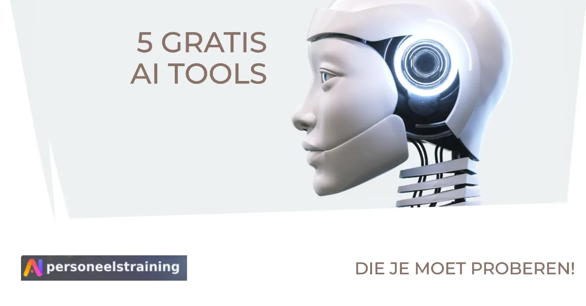 5 Gratis AI-tools die je in 2023 echt moet proberen