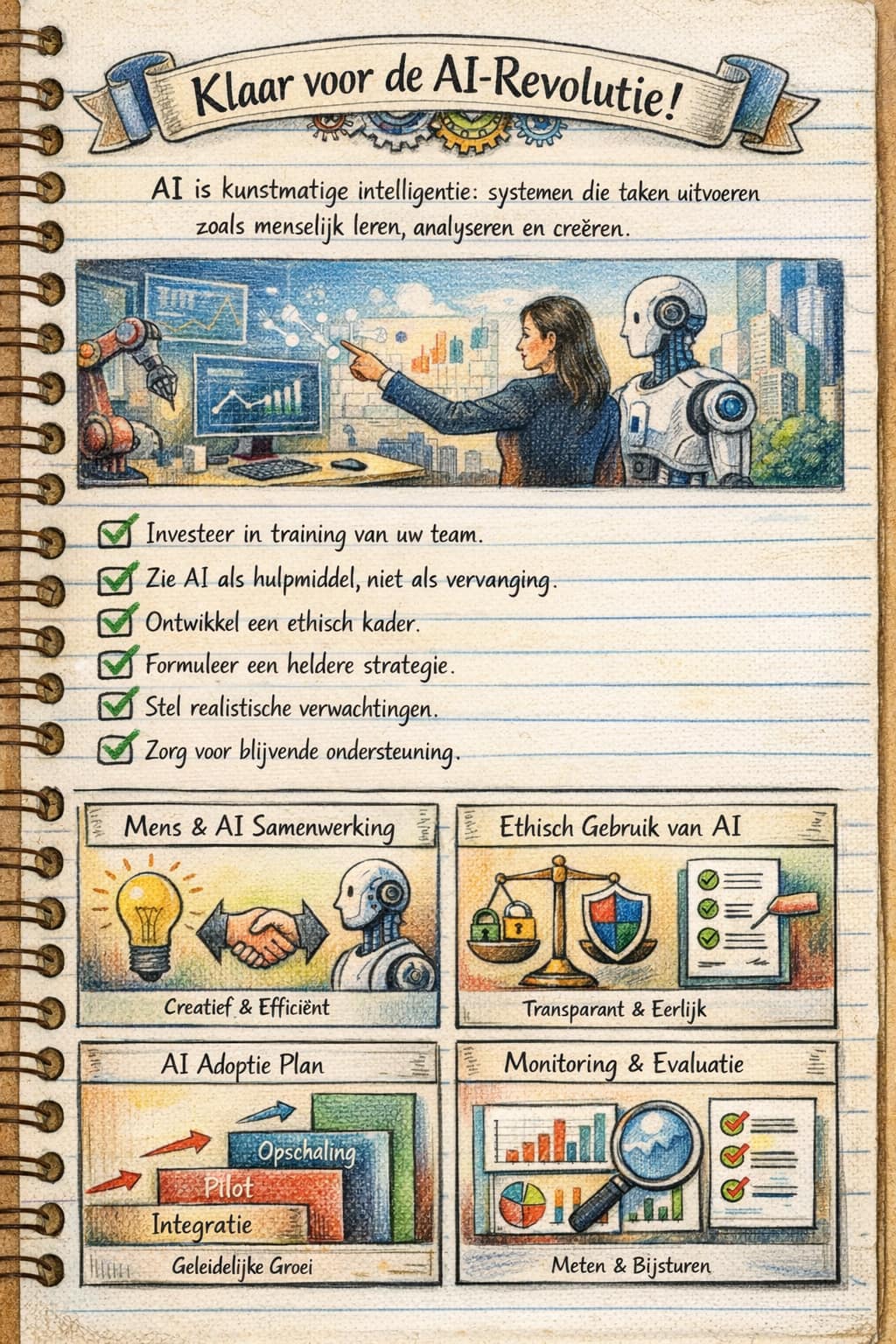 infographic- AI stappenplan